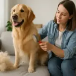 Come gestire la muta del golden retriever? Evita accumuli di pelo con questi consigli