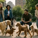 Come funzionano gli incontri di socializzazione urbana per cani? Un’opportunità che migliora la vita in città