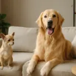 Esiste una taglia ideale per i cani che vivono in appartamento? Il golden retriever sorprende per adattabilità