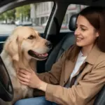 Come abituare il golden retriever agli spostamenti in auto in città? Riduci ansia e malesseri con questi passi