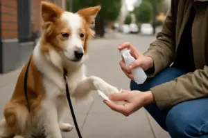 Igienizzare le zampe dopo le passeggiate urbane: il metodo che protegge anche dal rischio allergie