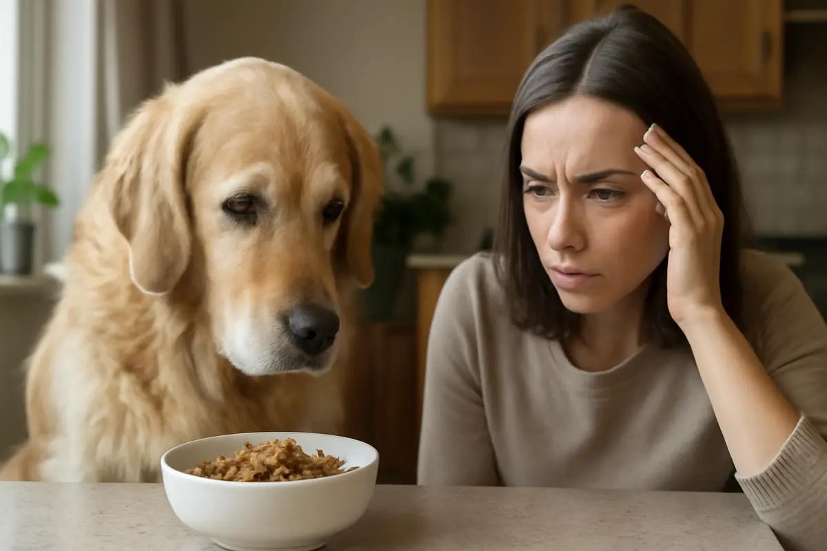 Golden retriever che rifiuta il pasto? Ecco cosa osservare prima di preoccuparsi