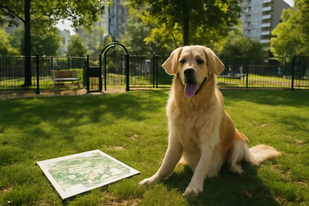 Golden retriever nei parchi in città: la mappa aggiornata delle aree più attrezzate per una sosta senza sorprese