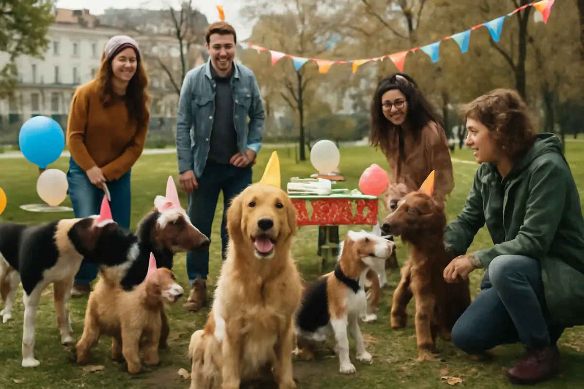 Dog party a Torino: scopri quando il clima di festa aiuta davvero la socializzazione del cane