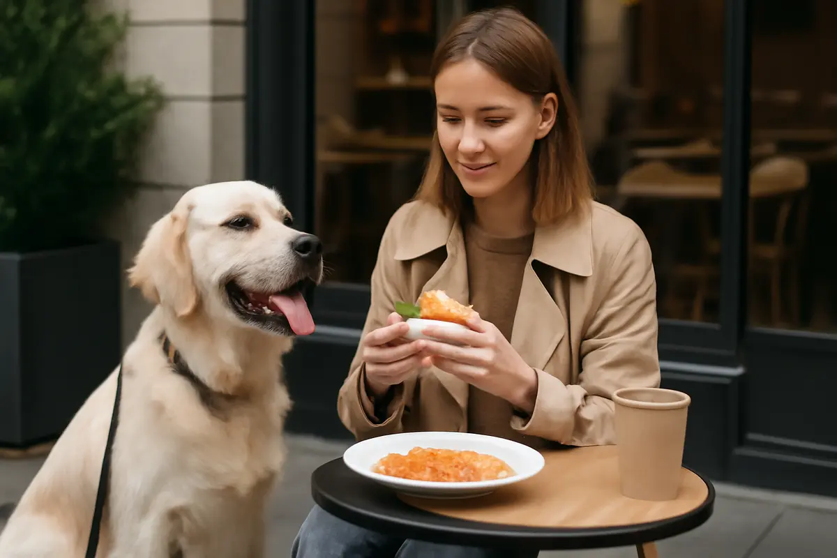 Mangiare fuori casa con il cane: i consigli pratici per garantire una pausa pranzo sicura