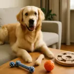 Quali giochi scegliere per il golden retriever in uno spazio limitato? Idee semplici che sviluppano intelligenza e calma
