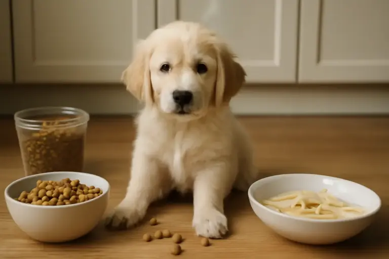 Alimentazione corretta del cucciolo di golden retriever: gli errori da evitare subito