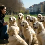 Raduni golden retriever a Torino: il dettaglio che rende queste uscite davvero formative