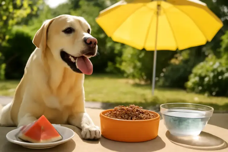 Alimentazione del cane in estate: i consigli pratici che davvero aiutano con il caldo