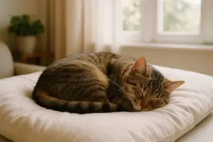 Gatto che dorme: comportamento normale e quando preoccuparsi